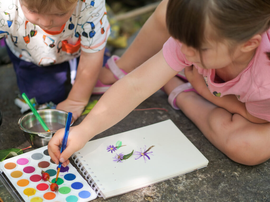 nature journaling for kids